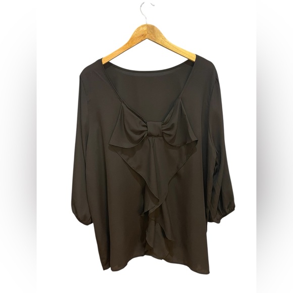 Humble Chic Bow-Back Blouse - Picture 5 of 8